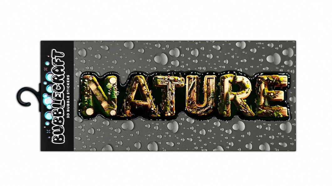 Nature 3D Bubble Sticker