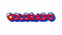 Load image into Gallery viewer, Colorado 3D Bubble Sticker
