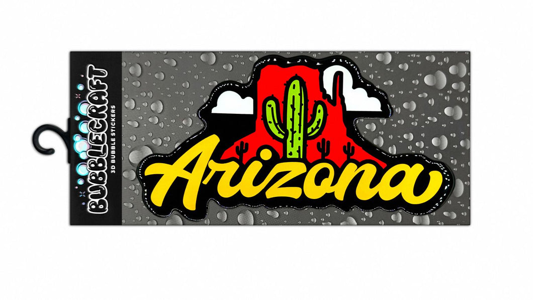 Arizona 3D Bubble Sticker