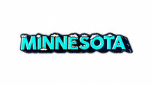 Load image into Gallery viewer, Minnesota 3D Bubble Sticker
