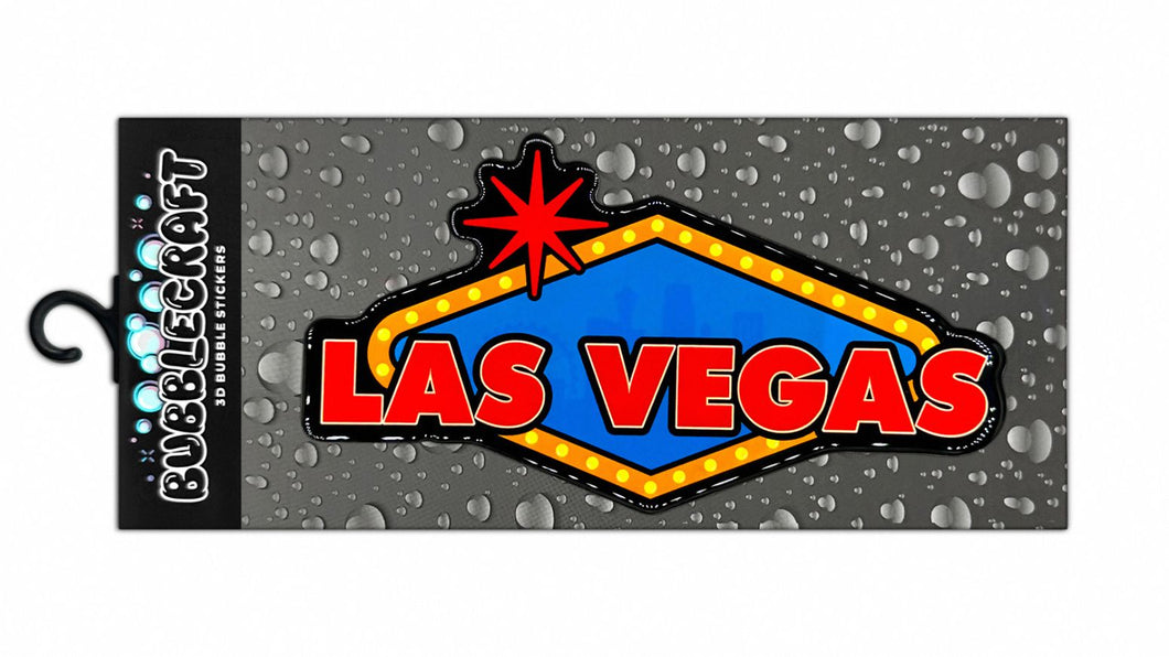 Las Vegas 3D Bubble Sticker