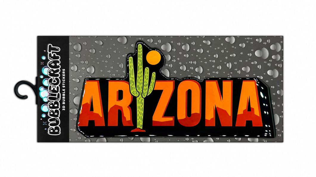 Arizona 3D Bubble Sticker