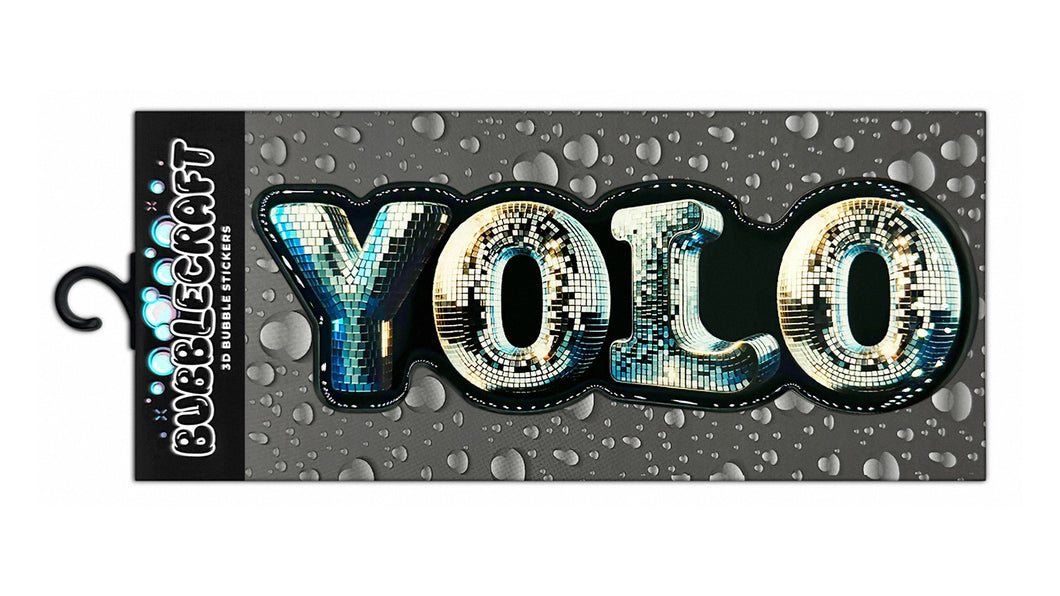 Yolo 3D Bubble Sticker