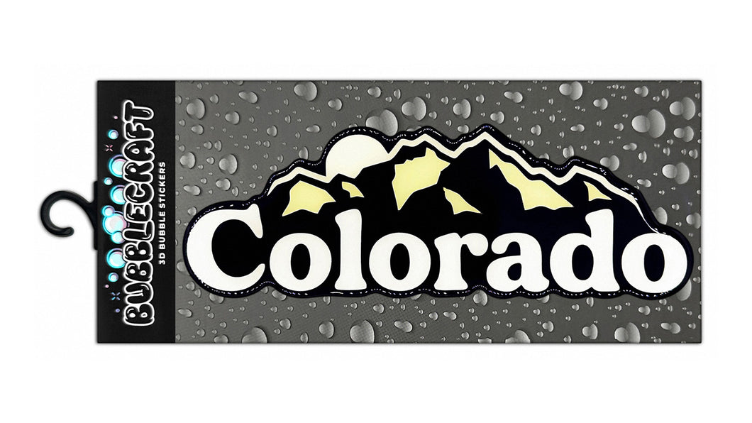 Colorado 3D Bubble Sticker