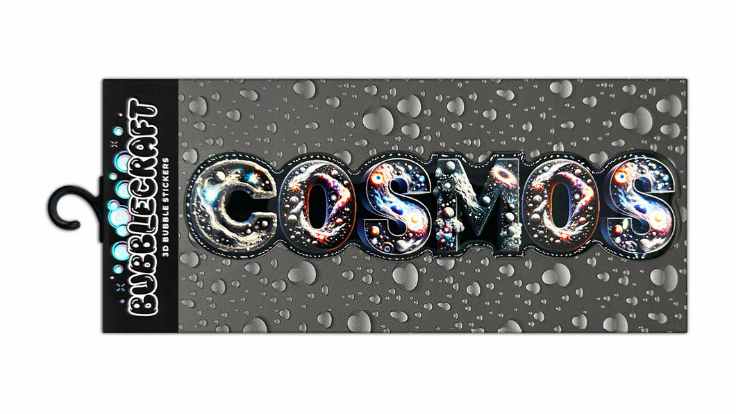 Cosmos 3D Bubble Sticker