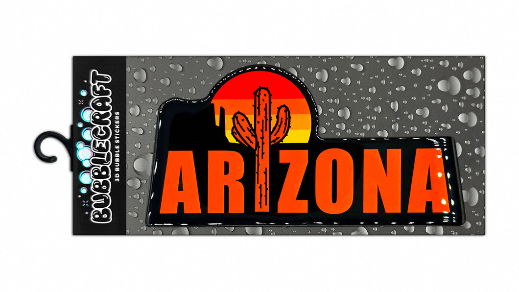 Arizona 3D Bubble Sticker